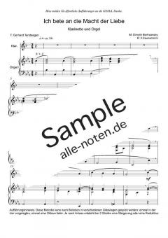 Ich bete an die Macht der Liebe von Dmitri Stepanowitsch Bortniansky (Download) 