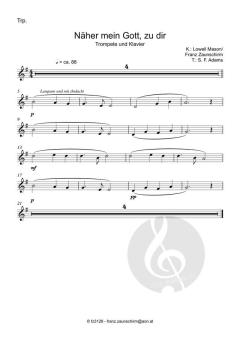 Näher mein Gott zu dir von Lowell Mason (Download) 
