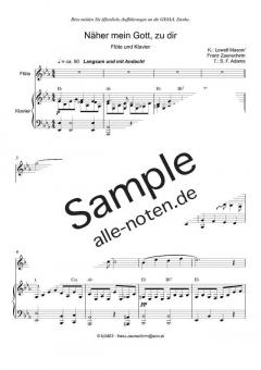 Näher mein Gott zu dir von Lowell Mason (Download) 