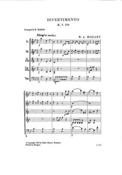 Divertimento KV 207 (Wolfgang Amadeus Mozart) 