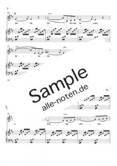 Ave Maria a - fis2 von Johann Sebastian Bach (Download) 