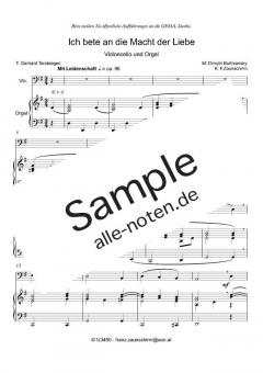 Ich bete an die Macht der Liebe von Dmitri Stepanowitsch Bortniansky (Download) 