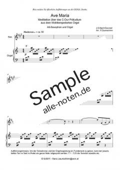 Ave Maria von Johann Sebastian Bach 