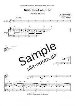Näher mein Gott zu dir von Lowell Mason (Download) 