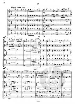 5 Miniatures for wind instruments von Frigyes Hidas für Holzbläser Sextett im Alle Noten Shop kaufen