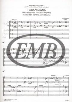 Paganiniana (Istvan Bogar) 