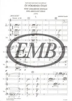 5 Arrogant Ideas (Kamillo Lendvay) 