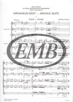 Archaic Suite (Sandor Szokolay) 