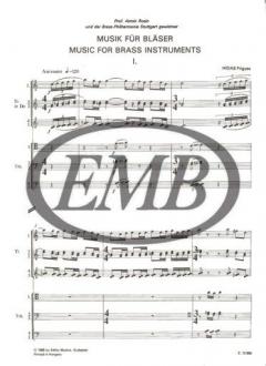Music For Brass Instruments (Frigyes Hidas) 