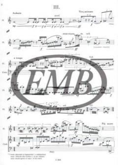 Tre pezzi von Jozsef Soproni 