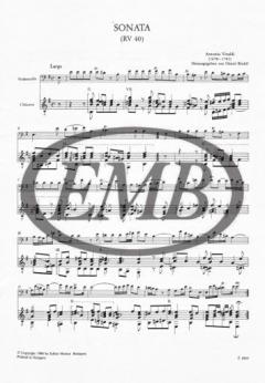 Sonata in mi minore von Antonio Vivaldi 