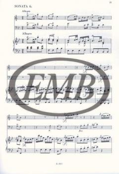 Six Sonatas for clarinet and bassoon von Carl Philipp Emanuel Bach für Holzbläser Duo im Alle Noten Shop kaufen