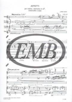 Affetti von Istvan Lang 