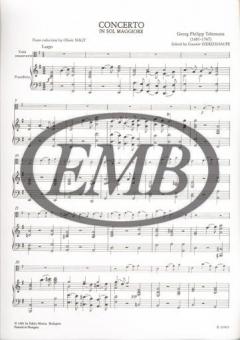 Concerto in sol maggiore von Georg Philipp Telemann 