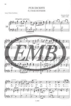 The Masters Of Song 4 von Johann Sebastian Bach 