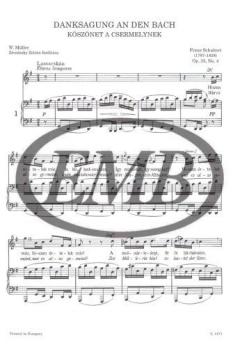 The Masters Of Song 7/b von Franz Schubert 