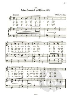 Hungarian Folksongs von Béla Bartók 