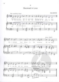 Hungarian Folksongs von Béla Bartók 