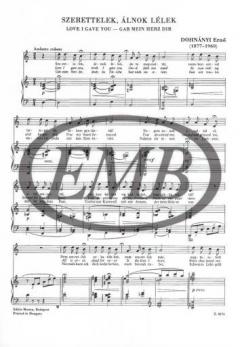 Hungarian Folksongs von Ernst von Dohnanyi 