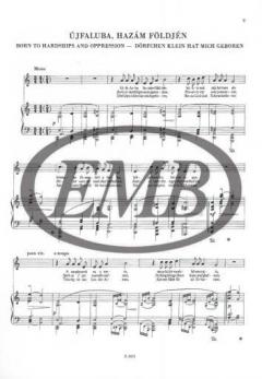 Hungarian Folksongs von Ernst von Dohnanyi 