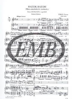 Hazám,hazám von Ferenc Erkel 