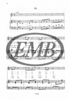 Five Mountain-Tcheremissian Folksongs von Zoltan Kodaly 