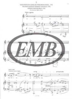 Three Old Inscriptions von György Kurtag 