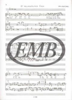 Five Melancoly Songs von Laszlo Sary 