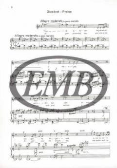 Three Songs To Poems By M.Radnoti von Jozsef Soproni 