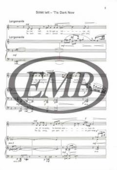 Three Songs To Poems By M.Radnoti von Jozsef Soproni 