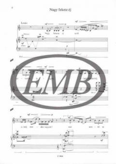 Three Verlaine Songs von Jozsef Soproni 