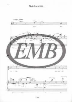 Three Verlaine Songs von Jozsef Soproni 