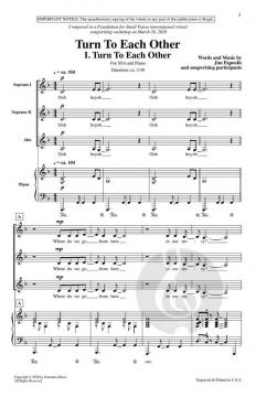 Turn to Each Other von Jim Papoulis 