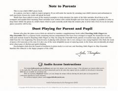 Teaching Little Fingers to Play 