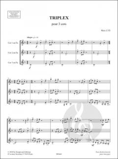 Triplex von Marc Lys 