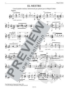 Llobet Guitar Works Vol.1 von Miguel Llobet 