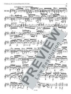 Llobet Guitar Works Vol.14 - Carcassi Studies op.60 von Matteo Carcassi 