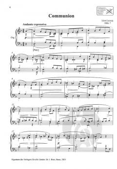 Die besondere Gattung 13: Communions der französischen Romantik 