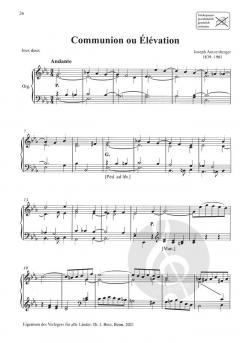 Die besondere Gattung 13: Communions der französischen Romantik 