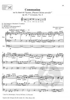 Die besondere Gattung 13: Communions der französischen Romantik 