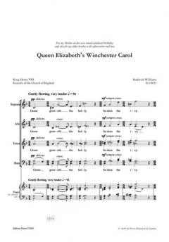 Queen Elizabeth's Winchester Carol von Roderick Williams 