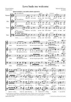 Love bade me welcome von Roderick Williams 