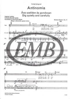 Antinomia op. 14 (Sandor Balassa) 
