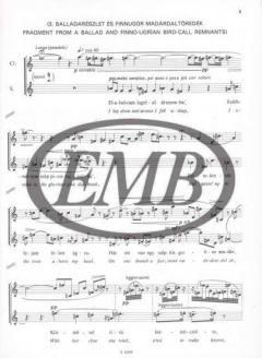 Duo for soprano and clarinet (György Orban) 