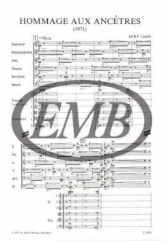 Hommage aux ancétres (Laszlo Sary) 