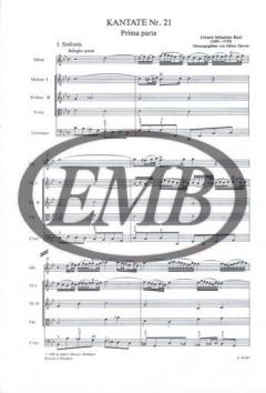 Ich hatte viel Bekümmernis von Johann Sebastian Bach 