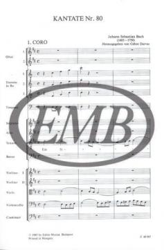 Ein feste Burg ist unser Gott von Johann Sebastian Bach 