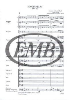 Magnificat BWV 243 von Johann Sebastian Bach 