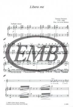 Libera me Mc 6/5a von Gaetano Donizetti 