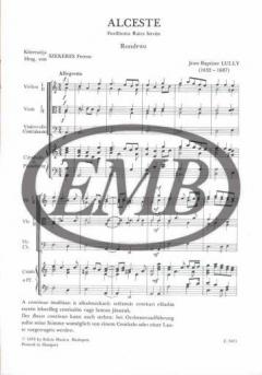 Alceste von Jean Baptiste Lully 